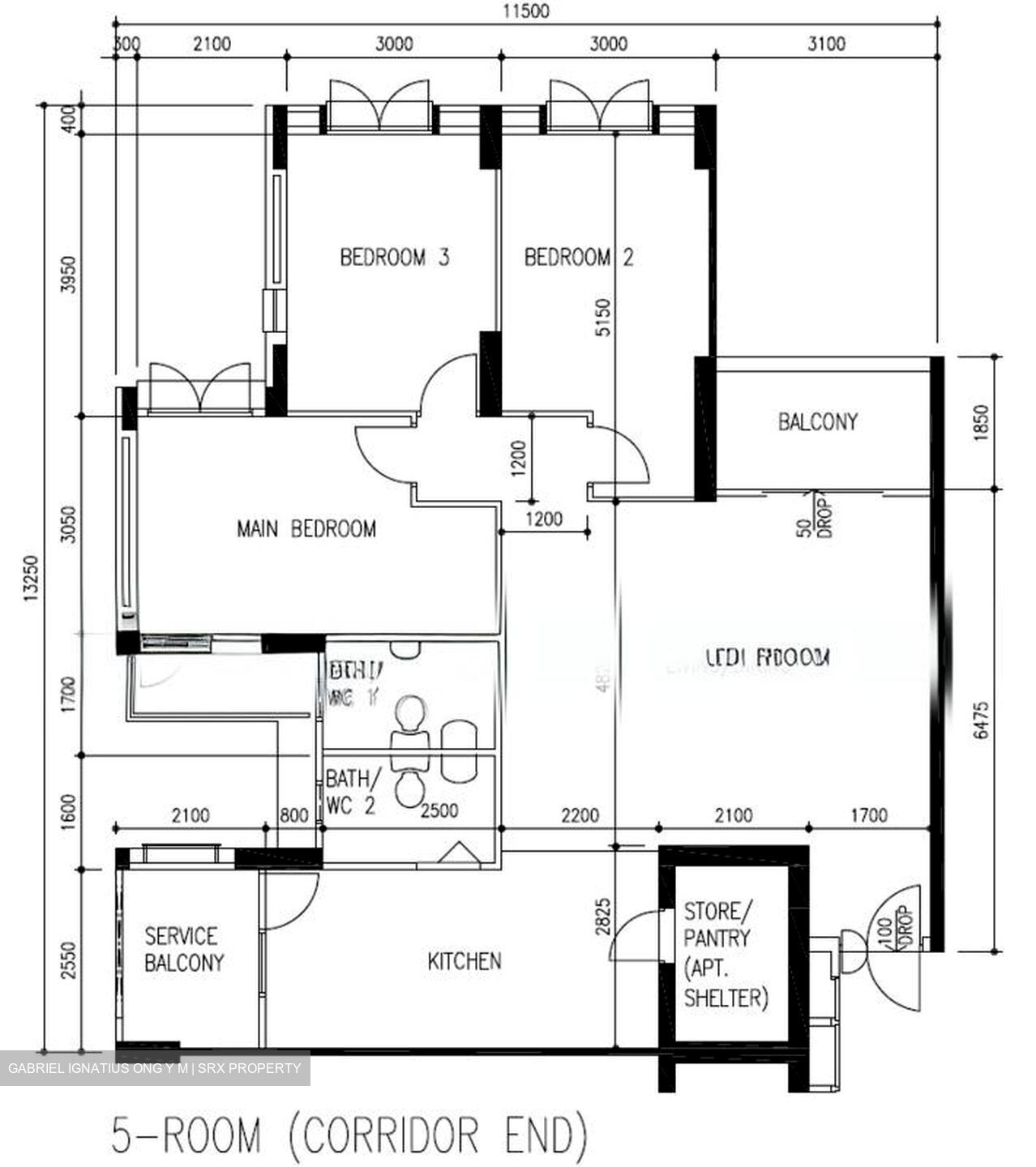 Blk 144 Rivervale Place (Sengkang), HDB 5 Rooms #510050501